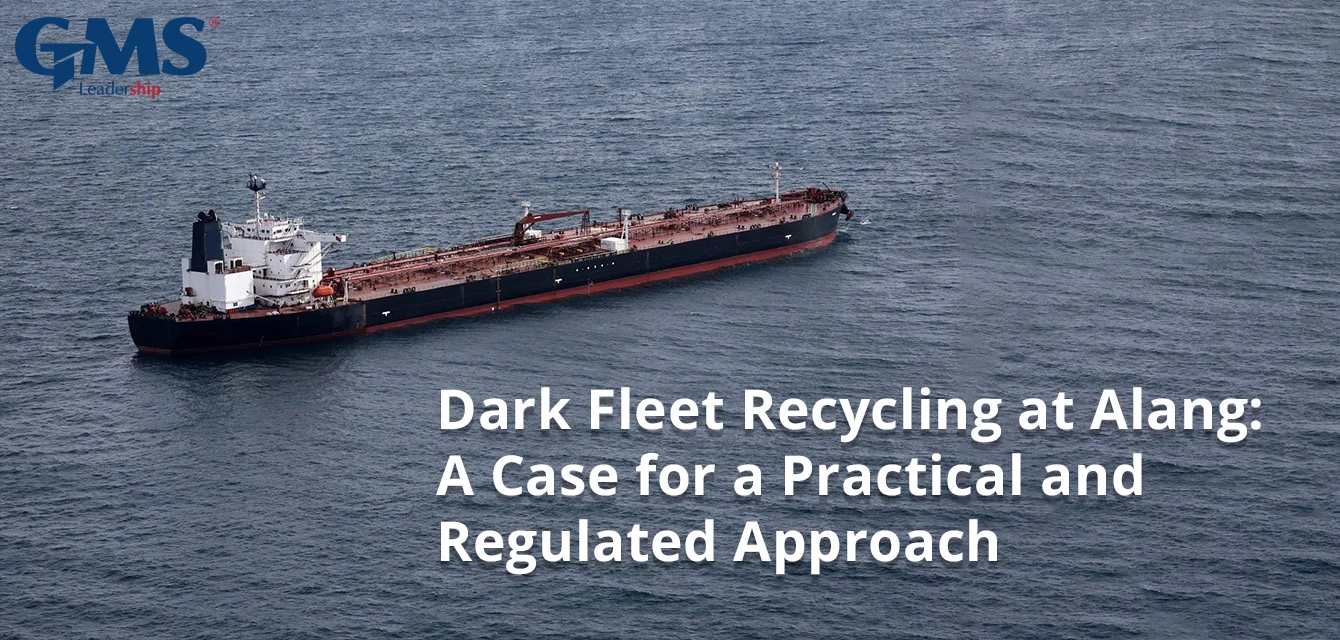 Ship recycling operations at Alang yard under regulated and HKC-compliant conditions